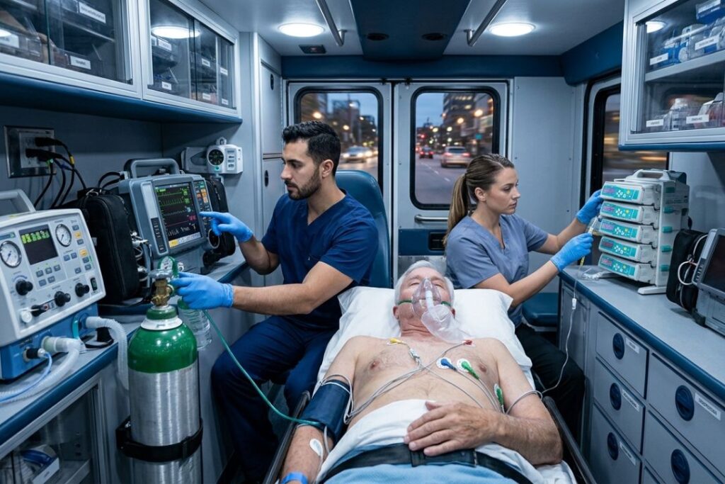 How ICU Ambulances Provide Critical Care During Patient Transport