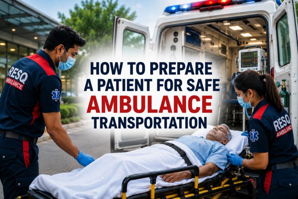 How to Prepare a Patient for Safe Ambulance Transportation