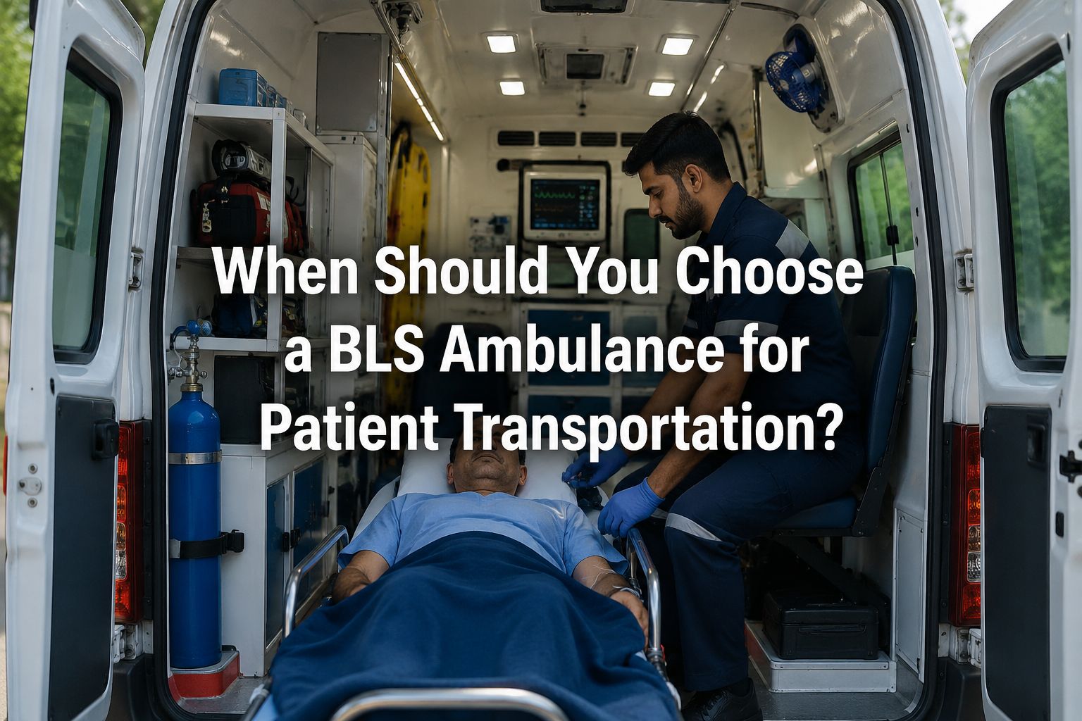 When Should You Choose a BLS Ambulance for Patient Transportation?