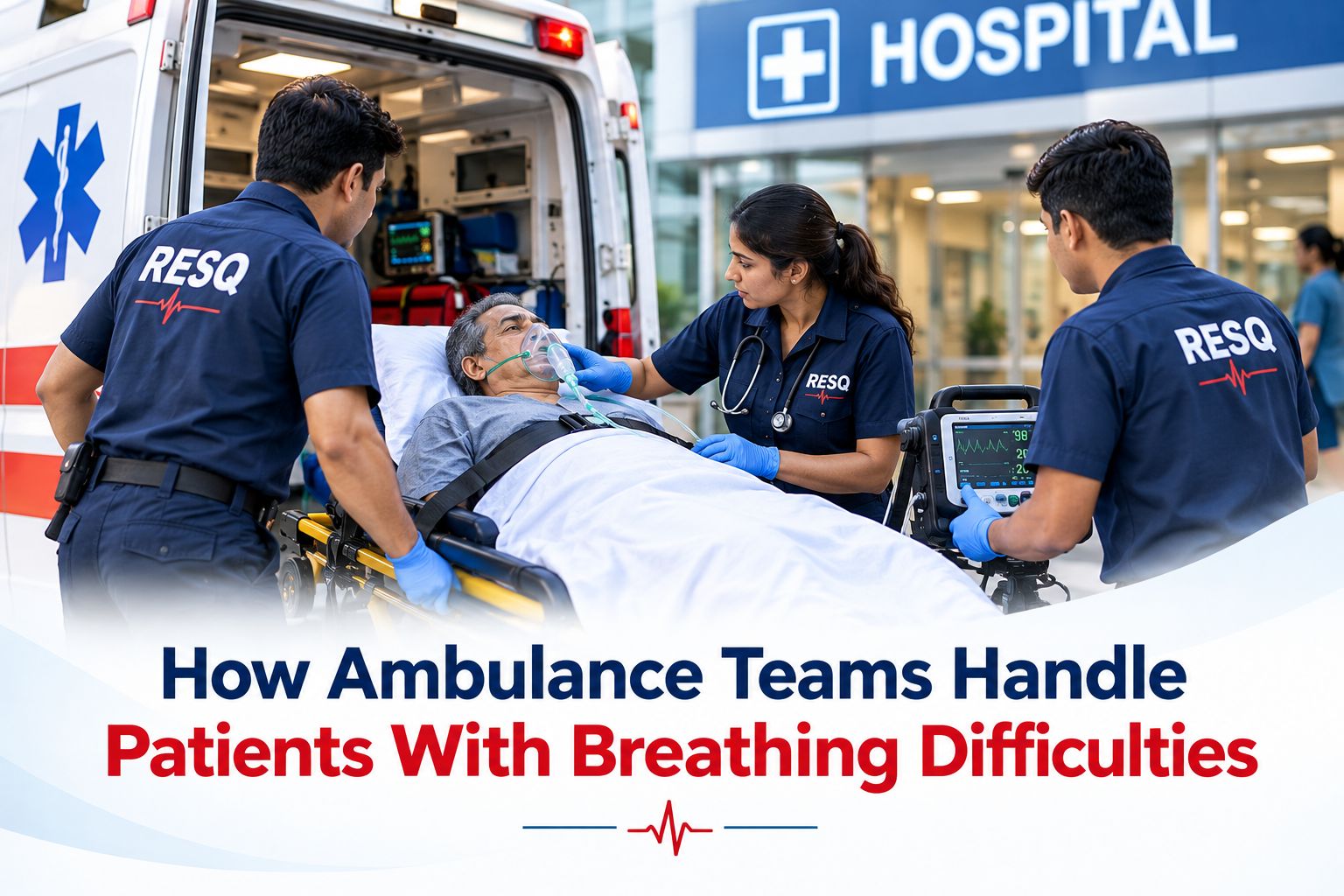 How Ambulance Teams Handle Patients With Breathing Difficulties