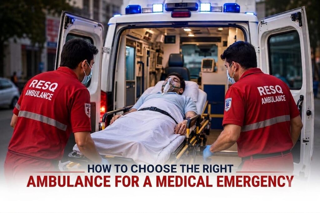 How to Choose the Right Ambulance for a Medical Emergency