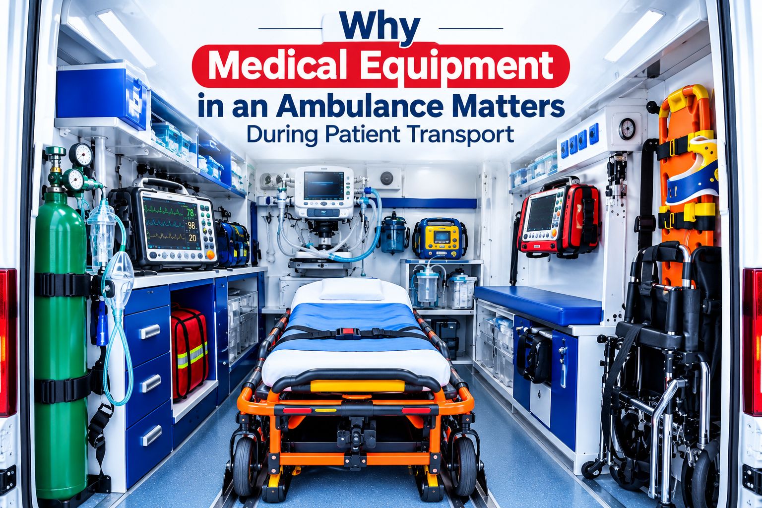 Why Medical Equipment in an Ambulance Matters During Patient Transport