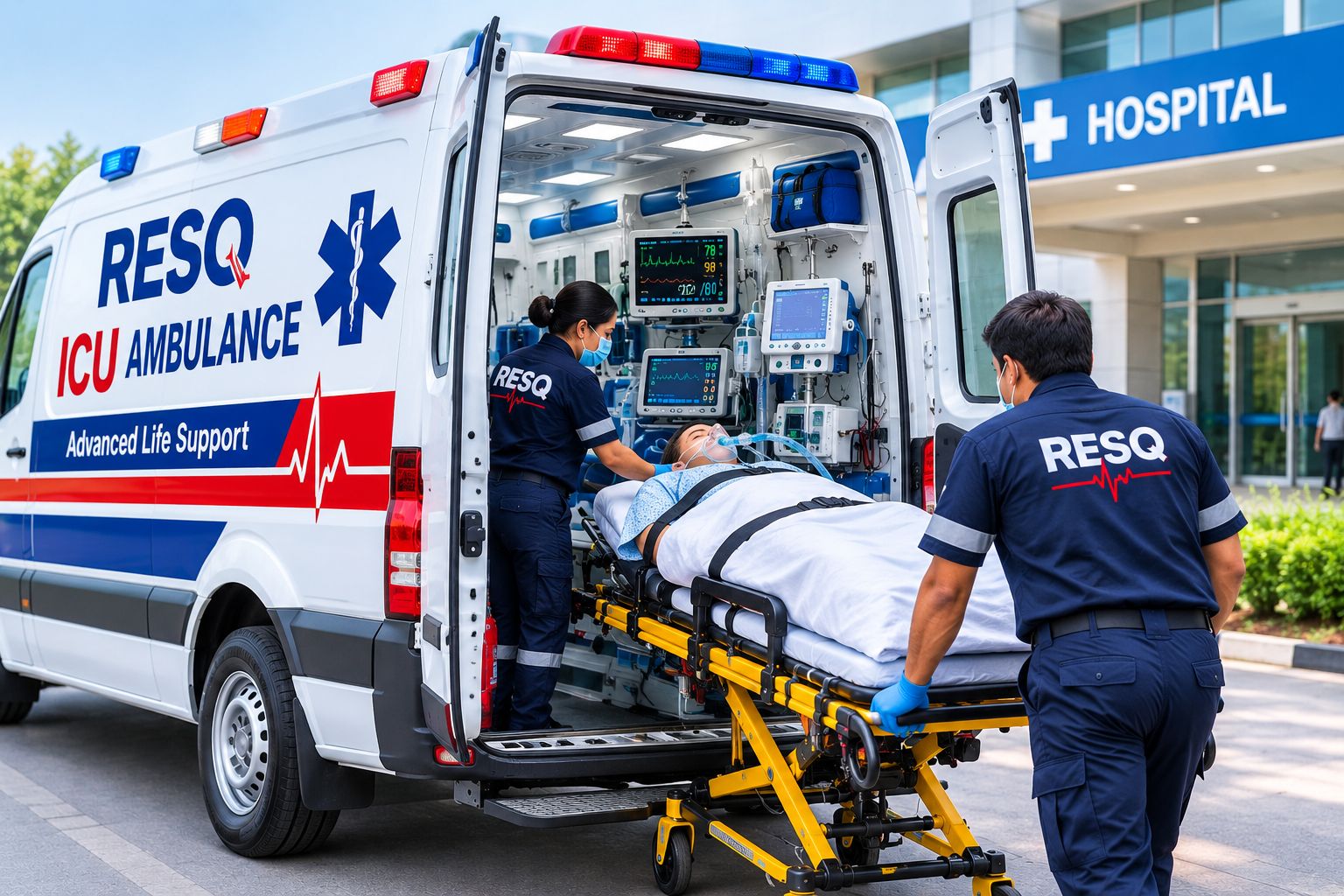 When Is an ICU Ambulance Required for Patient Transportation?